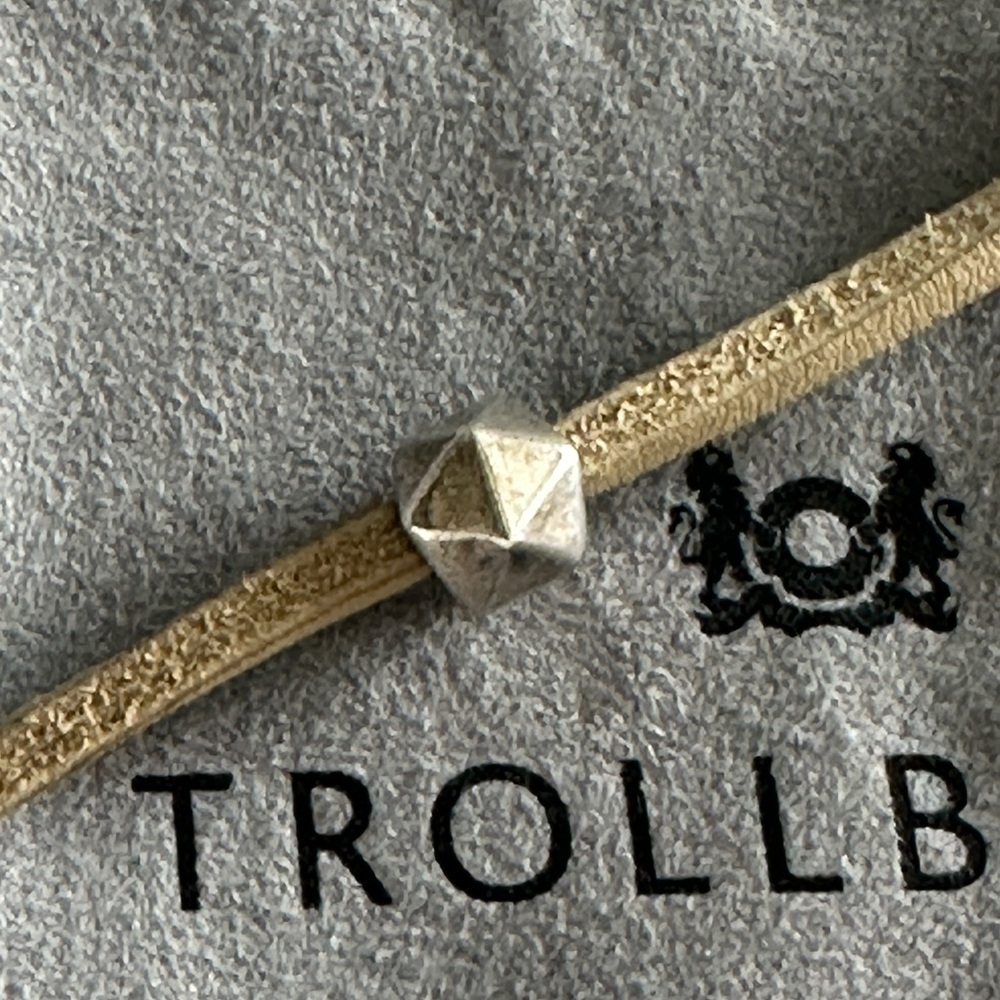 Trollbeads Silver Water Bead